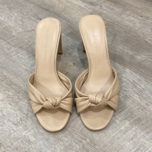 Veronica Beard Ganita Front-Knot Heels size 7